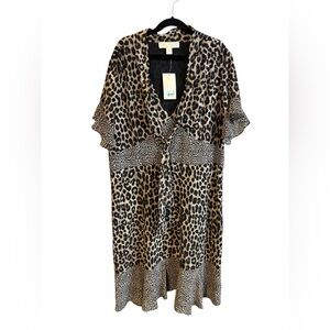 Michael Kors NWT Animal Print Dress Large